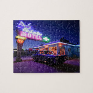 Tucumcari, New Mexico, Vereinigte Staaten. Route 6