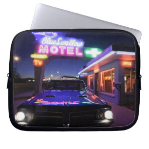 Tucumcari, New Mexico, Vereinigte Staaten. Route 6 Laptopschutzhülle