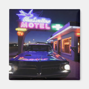 Tucumcari, New Mexico, Vereinigte Staaten. Route 6 Magnet