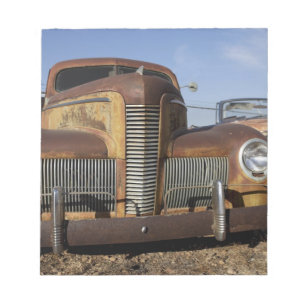 Tucumcari, New Mexico, Vereinigte Staaten. Route 6 Notizblock