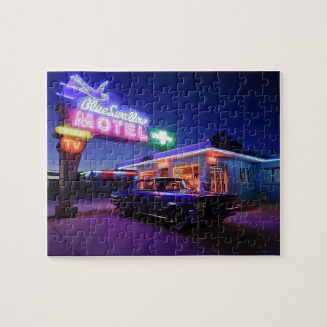 Tucumcari, New Mexiko, Vereinigte Staaten. Weg 66 (Horizontal)