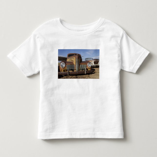 Tucumcari, New Mexiko, Vereinigte Staaten. Weg 66. Kleinkind T-shirt (Vorderseite)