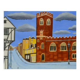 Tudor-Haus England Poster