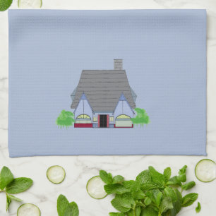 Tudor-Haus Küchentuch