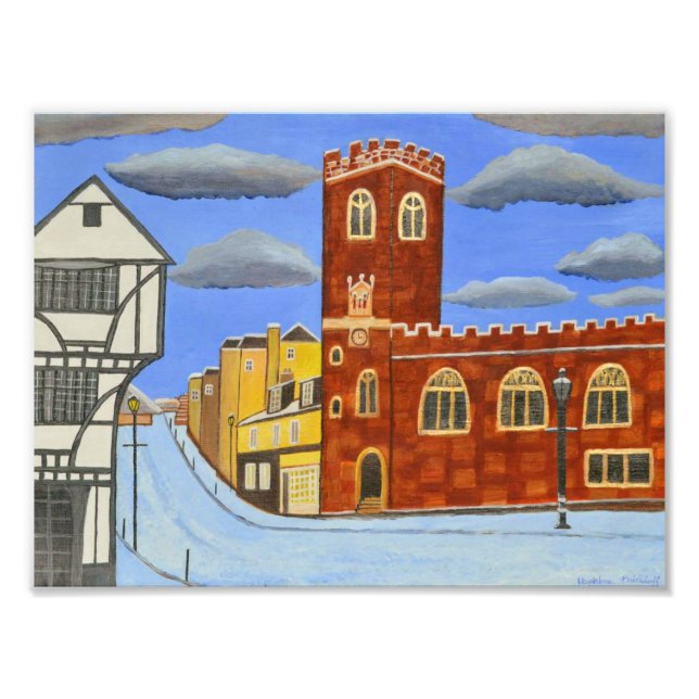 Tudor House Fotodruck (Vorne)