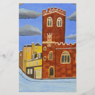 Tudor House in Exeter Briefpapier