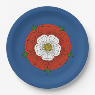 Tudor Rose Pappteller