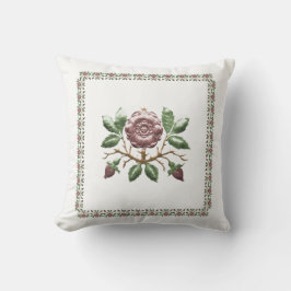 Tudor Rose Pillow Kissen