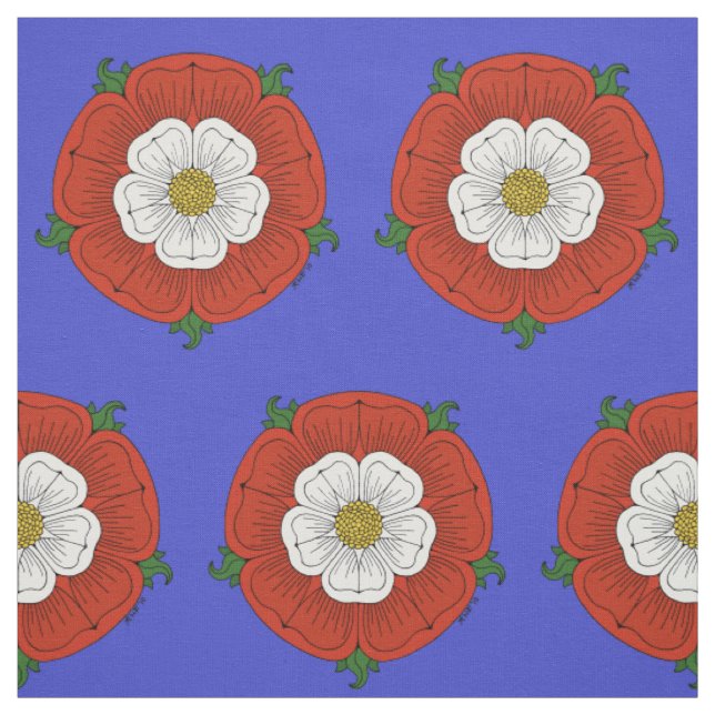 Tudor Rose Stoff (Muster)