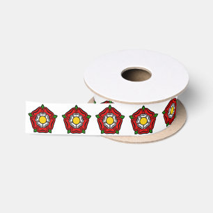 Tudor Rose von England, Emblem der Abgabe Satinband