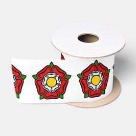 Tudor Rose von England, Emblem der Abgabe Satinband