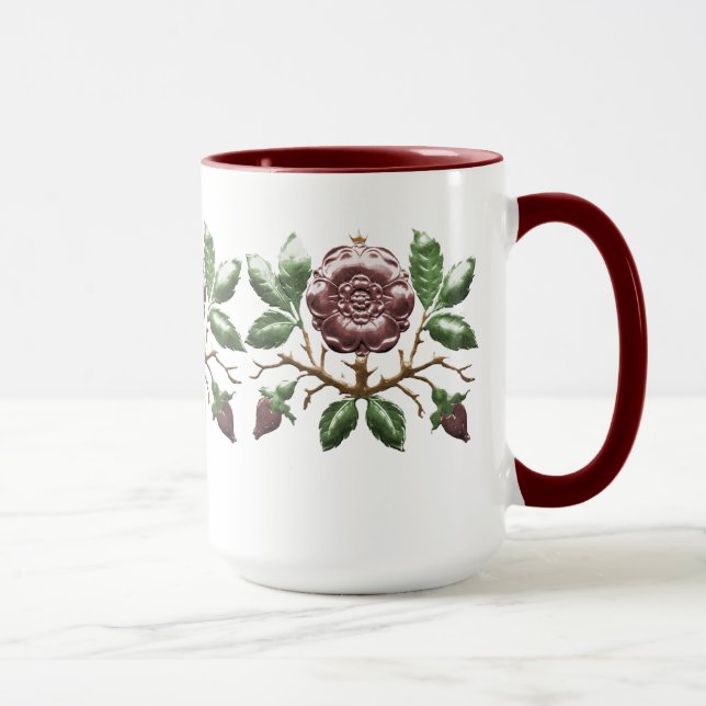 Tudor Rosen-Tee-Zeit Tasse (Rechts)