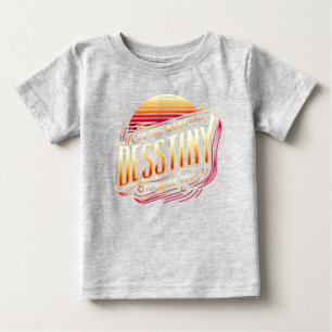Tue die Arbeit und das Schicksal wird dich leiten Baby T-shirt