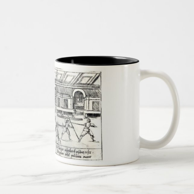 Tuebinger Studenten Zweifarbige Tasse (Rechts)