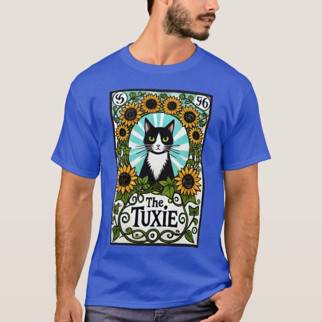 Tuedo Cat T-Shirt (Vorderseite)