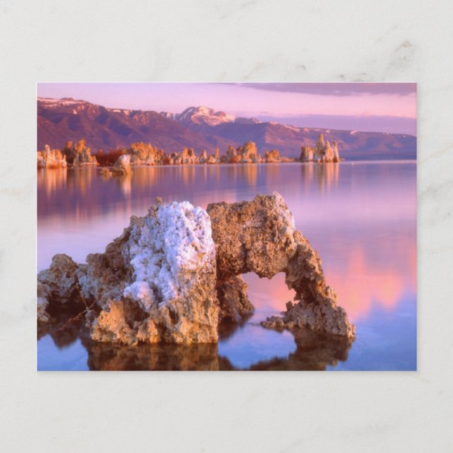 Tufa arch at Mono Lake Postkarte (Vorderseite)