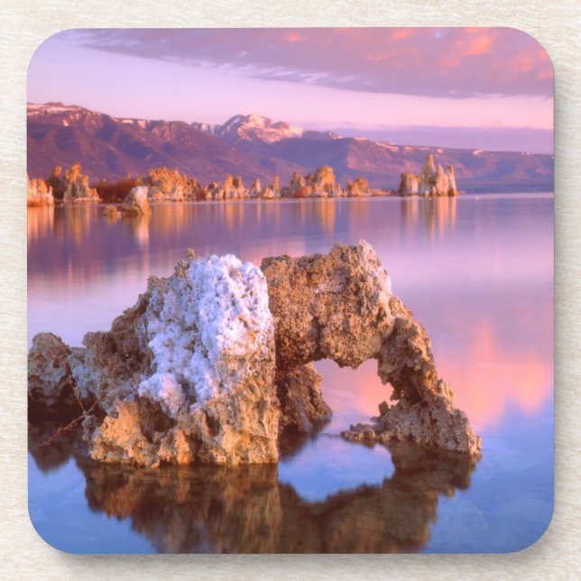 Tufa-Bogen am Mono-See Untersetzer (Vorderseite)