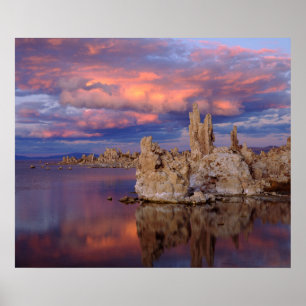 Tufa Formation on Mono Lake Poster