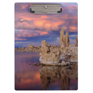 Tufa-Formationen am Mono Lake Klemmbrett
