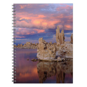 Tufa-Formationen am Mono-See Notizblock