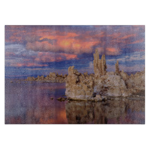 Tufa-Formationen am Mono-See Schneidebrett