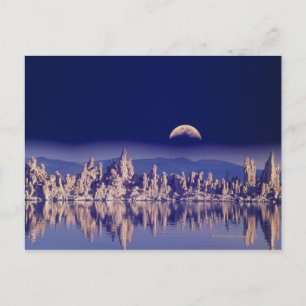 Tufas und Moon Postkarte