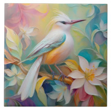 Tufed Golden Rumped Fantasy Bird