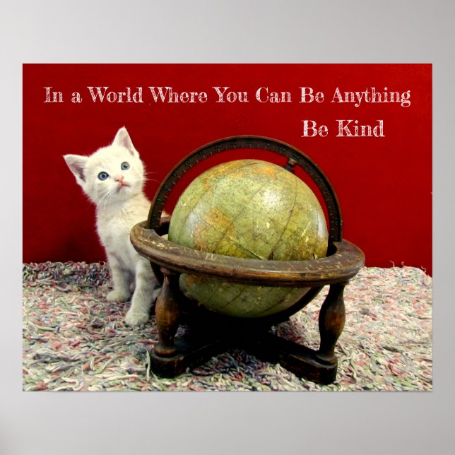 Tuffy McDuff's Be Kind Poster (Vorne)