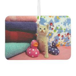 Tuffy McStuff's Bathtime (Kitten / Katze) Autolufterfrischer