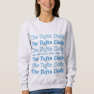 Tufts Sweatshirt de crou quotidien de l'équipage (