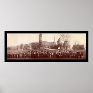 Tufts Uni Studierende Foto 1903 Poster