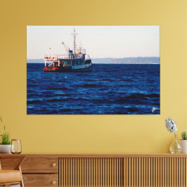 Tug-Boot auf Mutiny Bay #3 Leinwanddruck