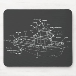 Tug-Boot Mousepad