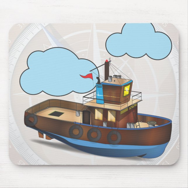 Tug-Boot Mousepad (Vorne)