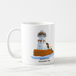 Tug Dorothy Ann und Barge Pathfinder Kaffeetasse