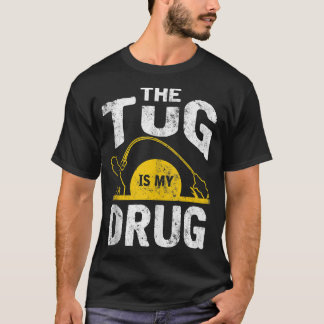 Tug ist mein Drug Funny Fishing Tank Top