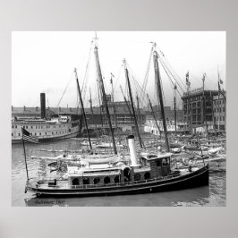 Tug & Luggers Poster