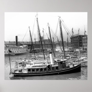 Tug & Luggers Poster