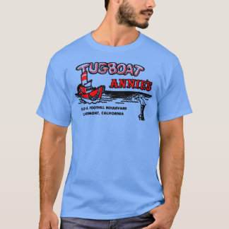 Tugboat Annies California Retro Mitte Jahrhundert  T-Shirt