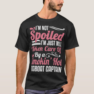 Tugboat Captain Ehefrau Girlfriend Towboater -Take T-Shirt
