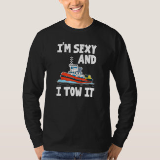 Tugboat Kapitän Skipper Tug Boot Towboat Operator T-Shirt