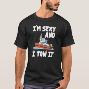 Tugboat Kapitän Skipper Tug Boot Towboat Operator T-Shirt