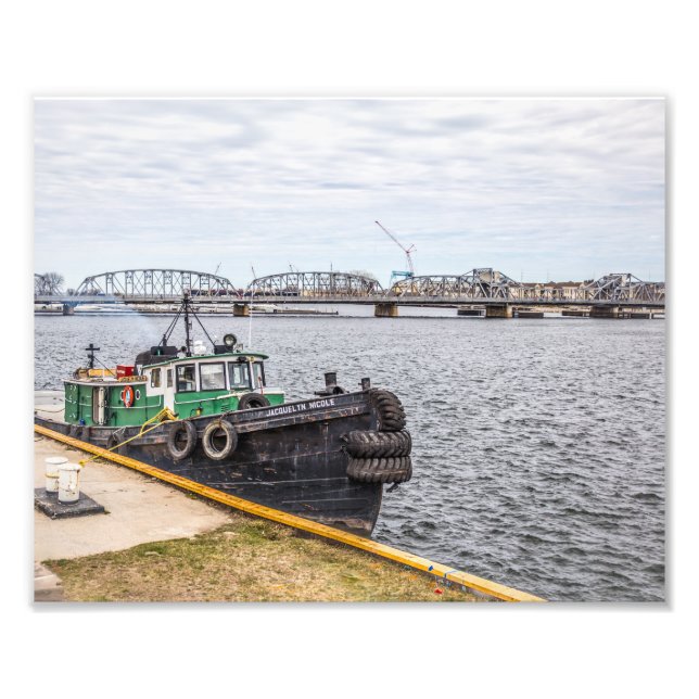 Tugboat Sturgeon Bay Wisconsin Fotodruck (Vorne)