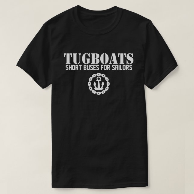 Tugboats: Short düsen for saibei T-Shirt (Design vorne)
