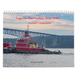 Tugs On The Hudson River 2022 Calendrier Bouchard