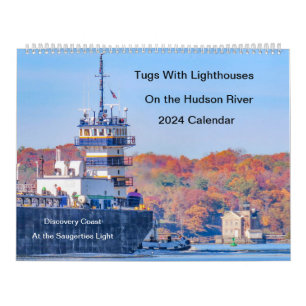 Tugs with Lighthouses 2024 Calendar Kalender