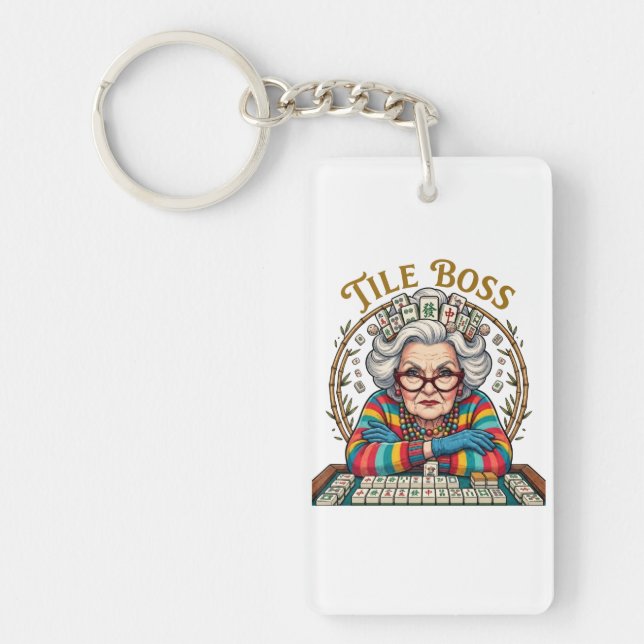 Tuile de mahjong Boss (Devant)