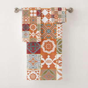 Tuile marocaine orangée