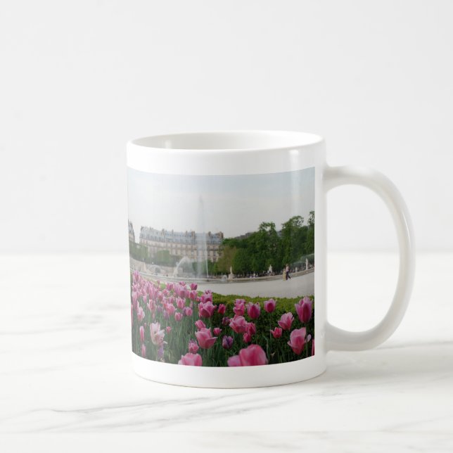 Tuileries Garden in Blüte Kaffeetasse (Rechts)