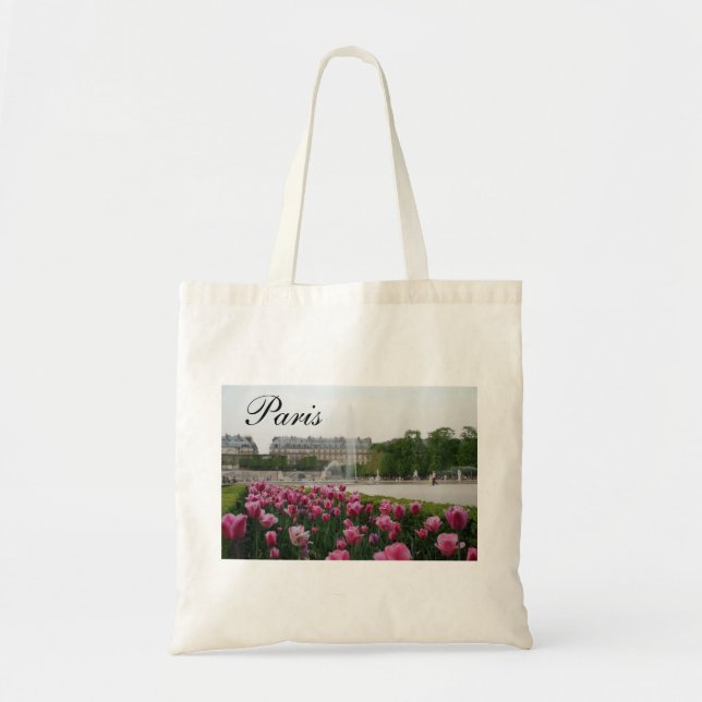 Tuileries Garden in Blüte Tragetasche (Vorne)